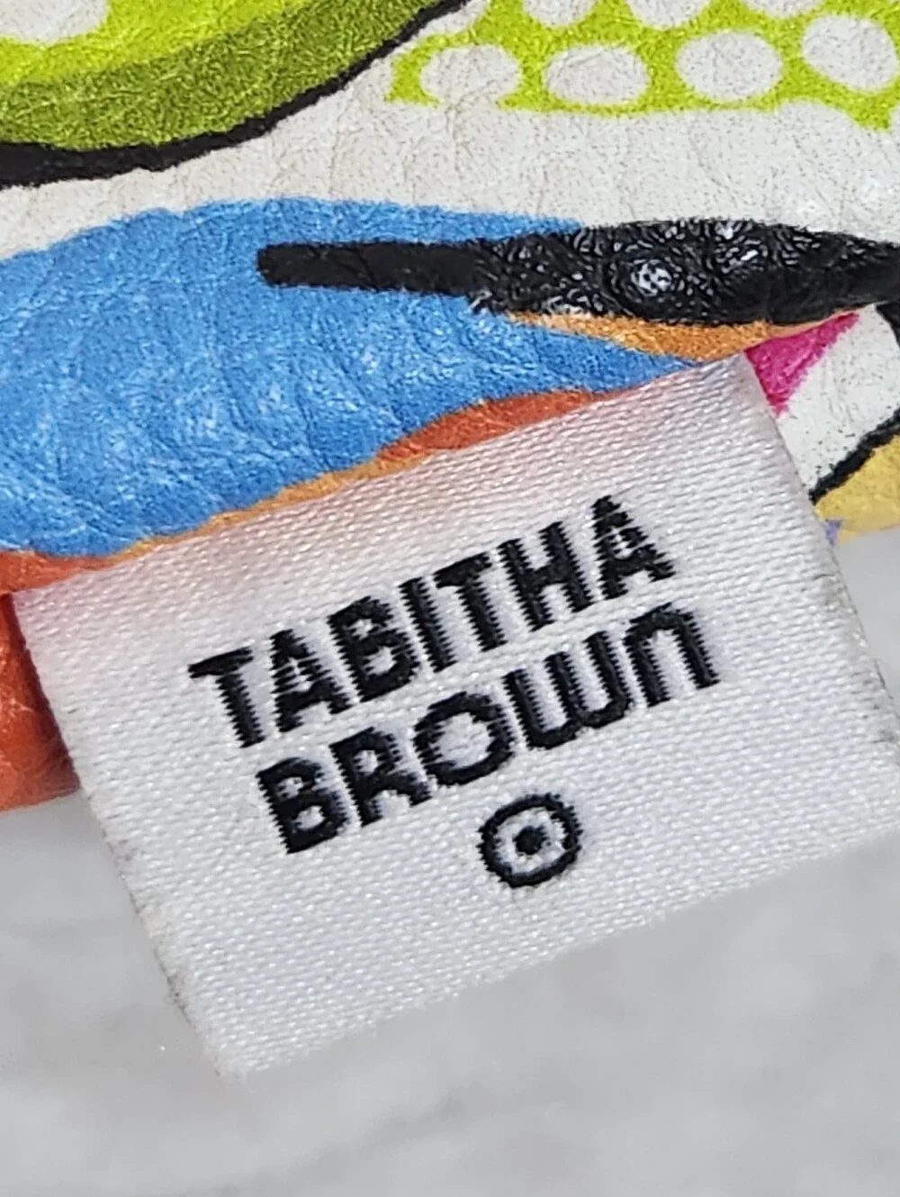 TABITHA BROWN Faux Leather Foodie Latop Sleeve